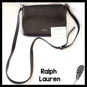 ♥️ Ralph Lauren Crossbody Bag w/ Embroider detail